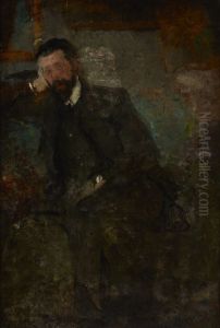 Portrait of a Man - two-sided painting
