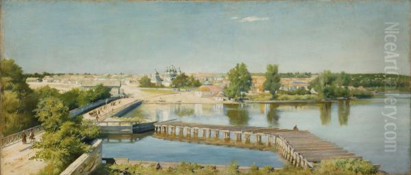 Country of a Ukrainian Country Town - view 1