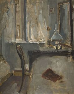 Study of the Interior of the Artist's Studio in Krakow by Olga Boznanska