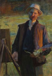 Self-Portrait by Leon Wyczolkowski