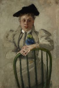 Portrait of Irena Zbigniewicz nee Serda by Olga Boznanska