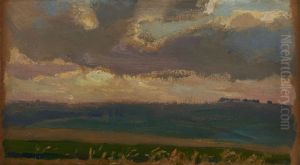 Fields at Proszowice by Jan Stanislawski