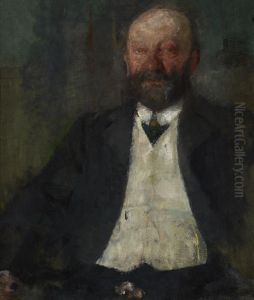 Portrait of Adam Nowina Boznanski, Artist's Father