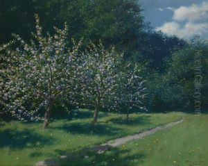 Apple-Trees in Bloom by Stanislaw Witkiewicz