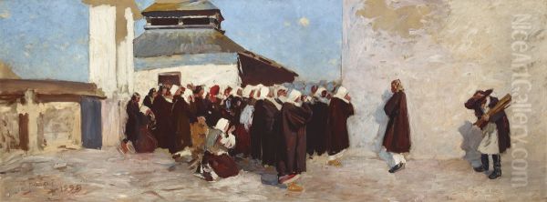 In Front of an Orthodox Church - view 1