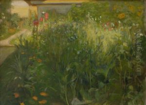 Flower garden by Wojciech Weiss