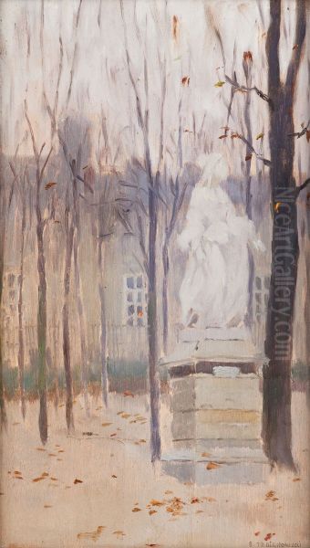 In the Luxembourg Garden - view 1