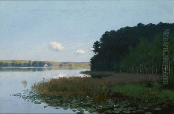 Lake with Water-Lilies - view 1
