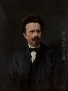 Portrait of Walery Rzewuski by Stanislaw Bienkiewicz