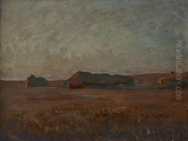 Ricks of Corn - view 1