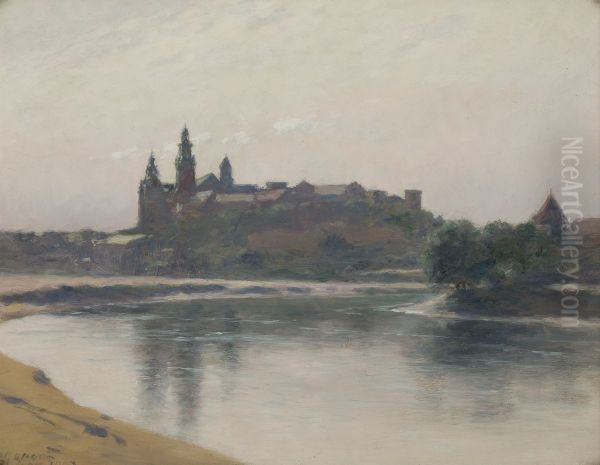 Wawel from the Vistula Side - view 1