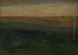 Green Steppe in the Ukraine by Jan Stanislawski