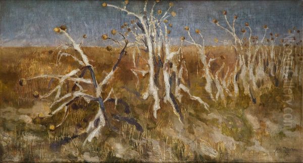 Musk Thistles - view 1