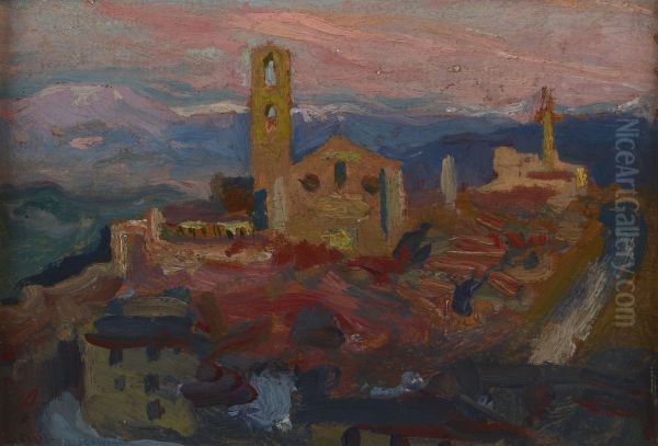 Peruggia at Twilight - view 1