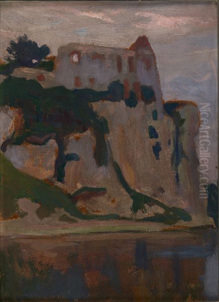 Tyniec at Dawn - view 1