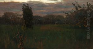 Evening by Jan Stanislawski