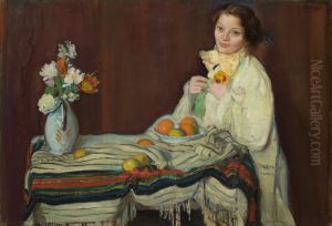 Portrait of Wife at the Table