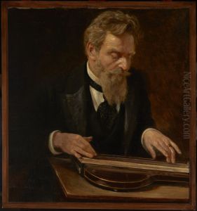 Portrait of a Musician by Aleksander Sochaczewski