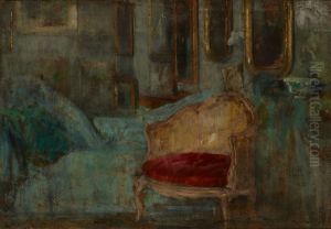 Interior of the Parisian Studio by Olga Boznanska