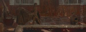 Farewell to the Manor House by Jacek Malczewski