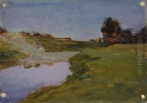 The White Night (The Ushakovka River) by Jan Ciaglinski