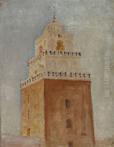 Kairouan (The Minaret of the Mosque of the Barber) by Jan Ciaglinski