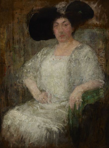 Portrait of a French Lady-Writer Gabrielle Reval - view 1