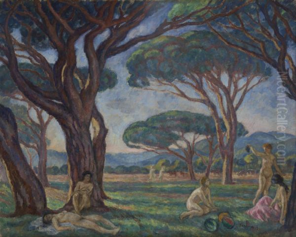 Landscape from Provence with Idyllic Scenes - view 1