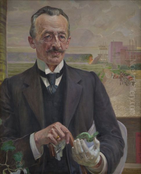 Portrait of Jozef Sare, Vice-President of the City of Krakow - view 1