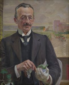Portrait of Jozef Sare, Vice-President of the City of Krakow