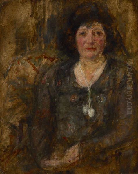 Portrait of a Lady with a Necklace - view 1