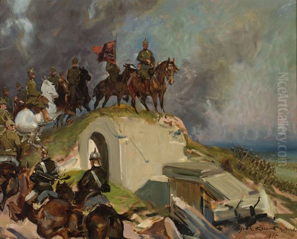 Battle Scene from the First World War - view 1