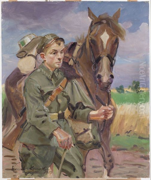 A Soldier with a Horse - view 1