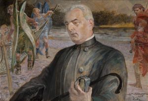 Portret ksiedza Jana Jasiaka Portret ksiedza Jana Jasiaka