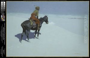 Friends or Foes? (The Scout) by Frederic Remington