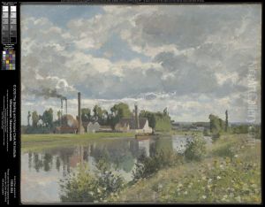 The River Oise near Pontoise