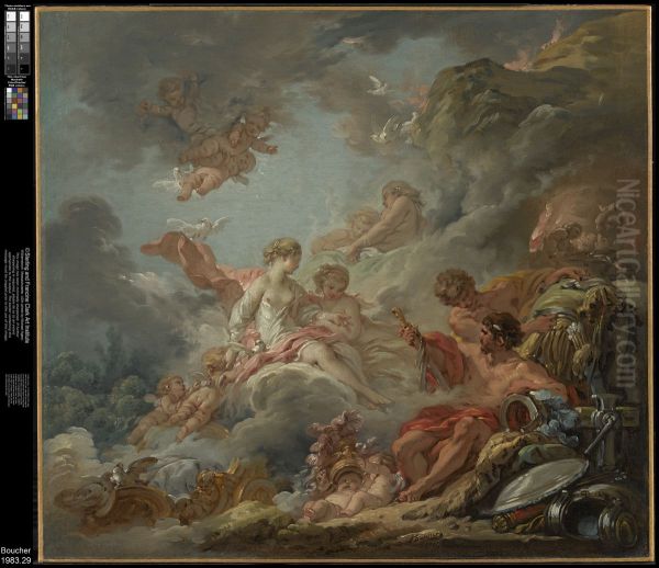 Vulcan Presenting Arms to Venus for Aeneas - view 1