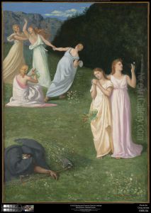 Death and the Maidens by Pierre Puvis de Chavannes