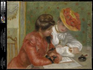 The Letter by Pierre Auguste Renoir