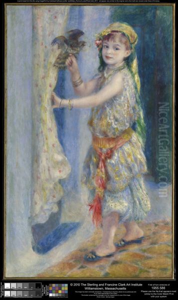 Child with a Bird (Mademoiselle Fleury in Algerian Costume) - view 1