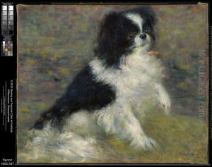 Tama, the Japanese Dog by Pierre Auguste Renoir