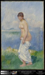 Standing Bather by Pierre Auguste Renoir