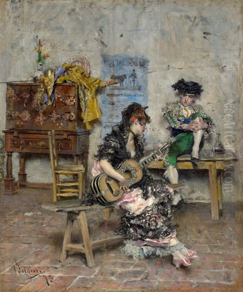 Guitar player - view 1