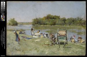 Washerwomen by Giovanni Boldini