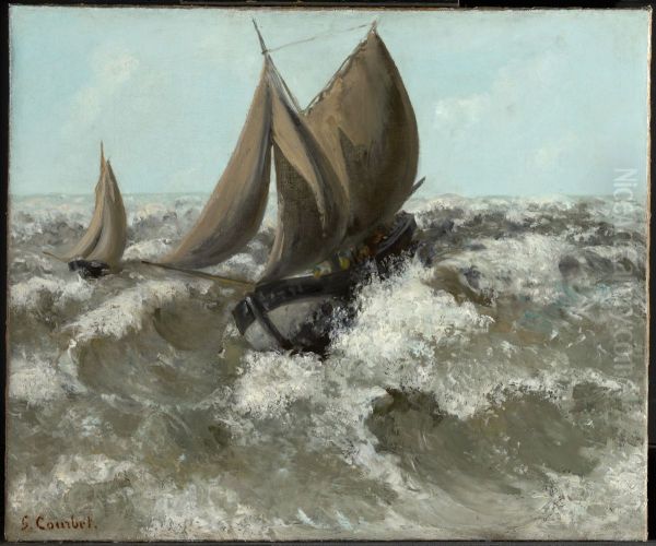 The Sailboat (Seascape) - view 1