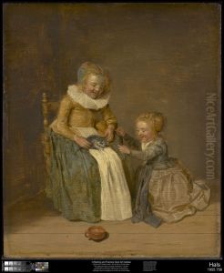 Children with a Cat