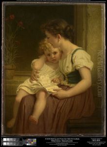 Mother and Child by Hugues Merle