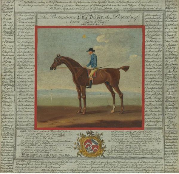 The Portraiture Of Little Driver, The Property Of Aaron Lamego Esq. Taken From The Life - view 1