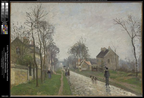 Route de Versailles, Louveciennes, Rain Effect - view 1