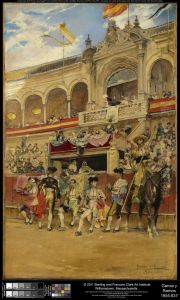 Inside the Bullring by Jose Garcia y Ramos